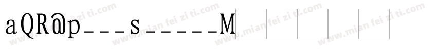 A12 PostScript字体转换